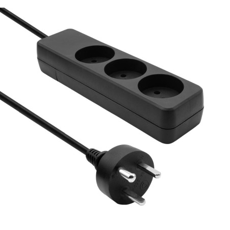 "ProXtend Danish Power Strip 3-way 1M | Reliable & Efficient Power Solution | K3-KIT01B"